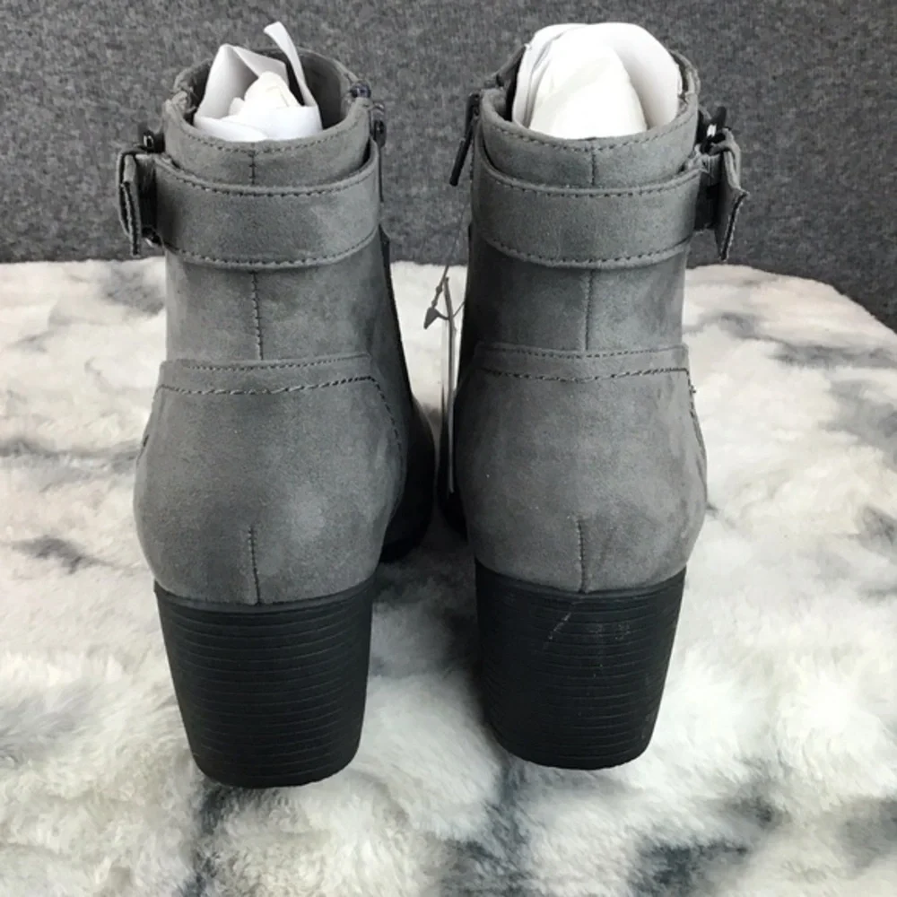 Croft and Barrow Ortholite Gray Comfort Ankle Boots Size‎ 10M NWT